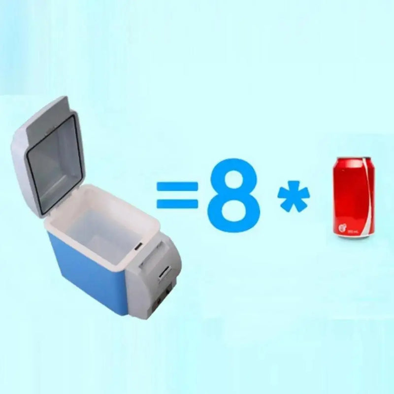 ❄️🔥 Mini Nevera Portátil 7L – Calienta y Enfría donde quieras