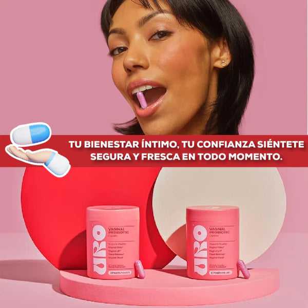 🌸 URO Vaginal – Probióticos Femeninos para tu Bienestar Íntimo