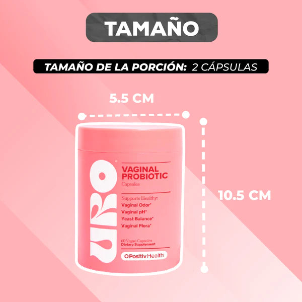 🌸 URO Vaginal – Probióticos Femeninos para tu Bienestar Íntimo